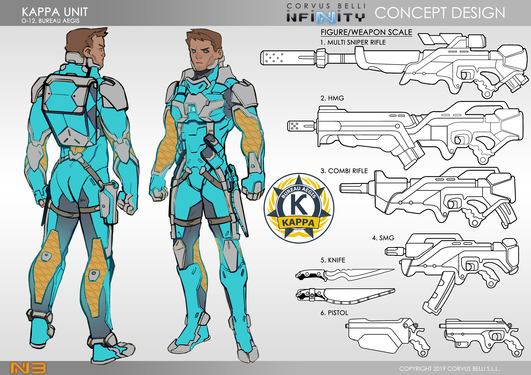 Alternative color scheme for Infinity troops - O12