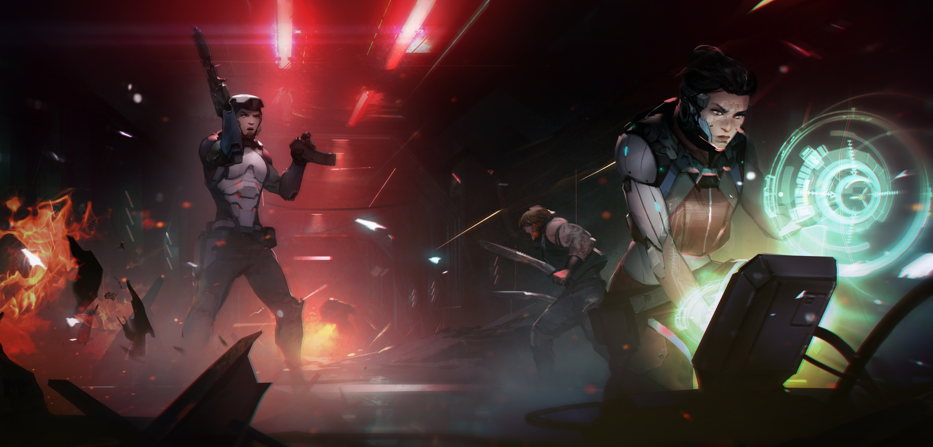 Defiance Background - Action